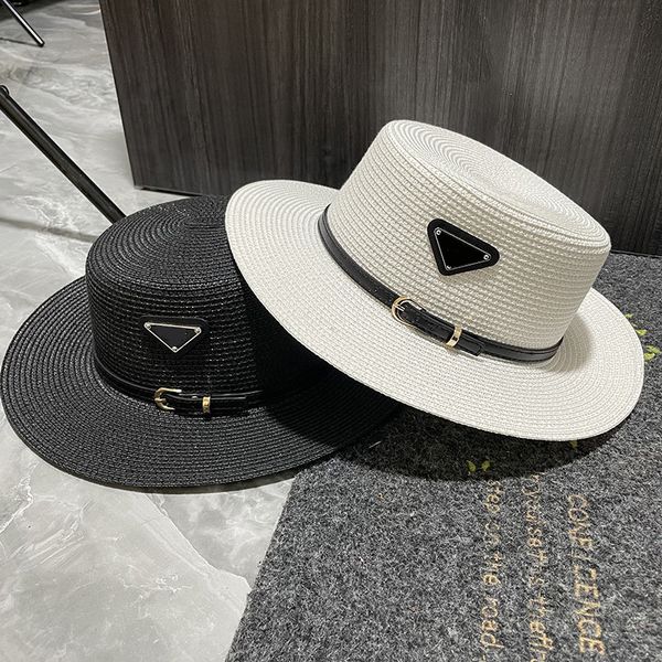 2024 Designer di lusso Cappello di paglia Cappello Summer Beach Hat Wide Fisherman Hat Holiday Travel for Men Women 12 Styles