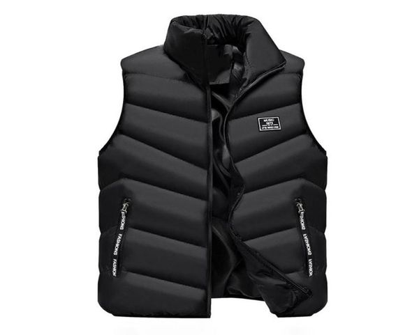 Vest Men New Stylish 2019 Frühling Herbst Herbst warme ärmellose Jacke Männer Winter Weste MEN039S VEST Casual Coats Mens Plus Size 5x7066897