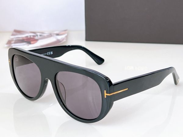 Роскошная мода классическая бренда дизайнер солнцезащитные очки FT1078 Goggle Beach Tom Sun Glasses для мужской женщины Eyeglass 6 ЦВЕТИ.