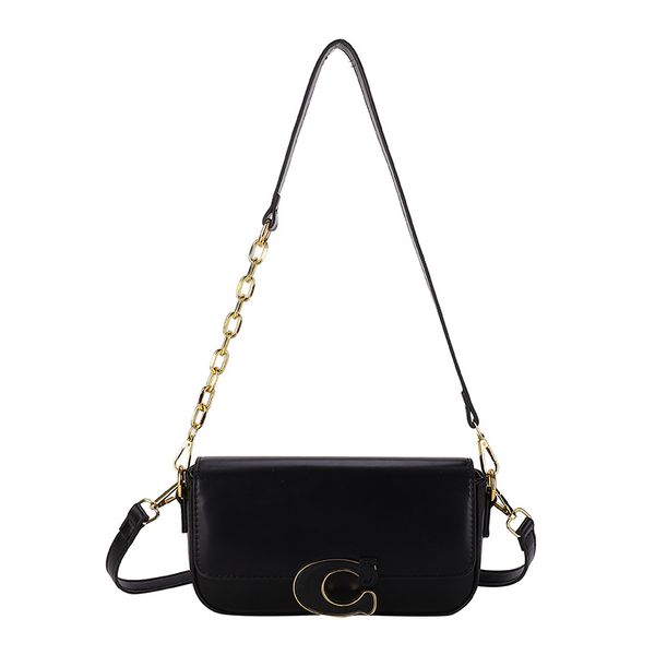 Роскошная бренда сплошная цветная сумочка дизайнерский плечо черный для женщин подлинная кожаная женская мода по кроссту