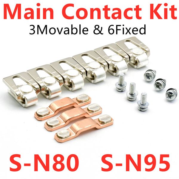 Kit di contatto principale per kit di sostituzione del contattore S-N80 S-N95 Movvia e fissi per contatti di ricambio BH769N301 BH769N301