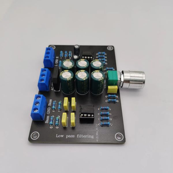 Tenghong 2-Wege Subwoofer Frequency Divider Board 88Hz 72Hz Elektronischer Tiefpassfilter Crossover AC12V NE5532