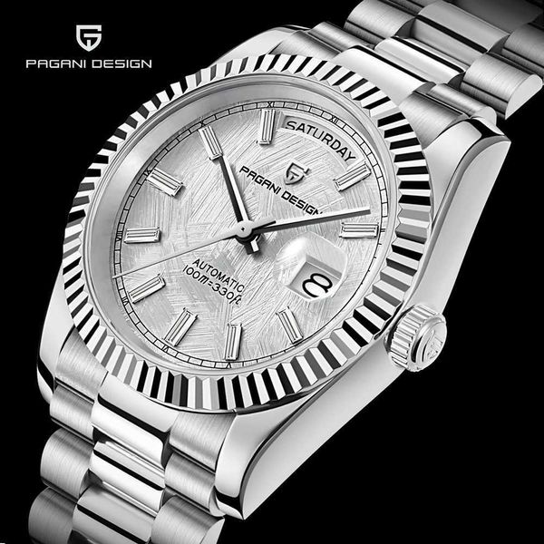Armbanduhren Pagani Design DD36 Neues Protokolltyp Mechanischer automatischer Männer Sapphire Seagull ST16 Luxus Business Clock Accessoires