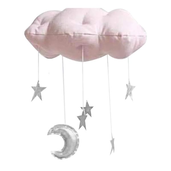 Pingente de nuvem Lua Presente Diy Mobile Stars Home Childrel Bedroom Teto pendurado Decorações Ornamento Berçário Baby 240411