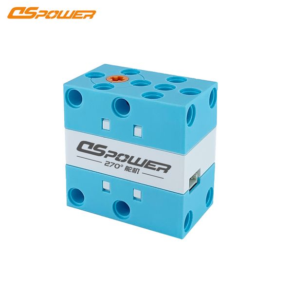 DSPOWER 1/5/10/20pcs 2 kg 270 ° Building Programmable Servo Bit poroso Bidirezionale Programmazione di uscita bidirezionale per giocattoli robot fai -da -te