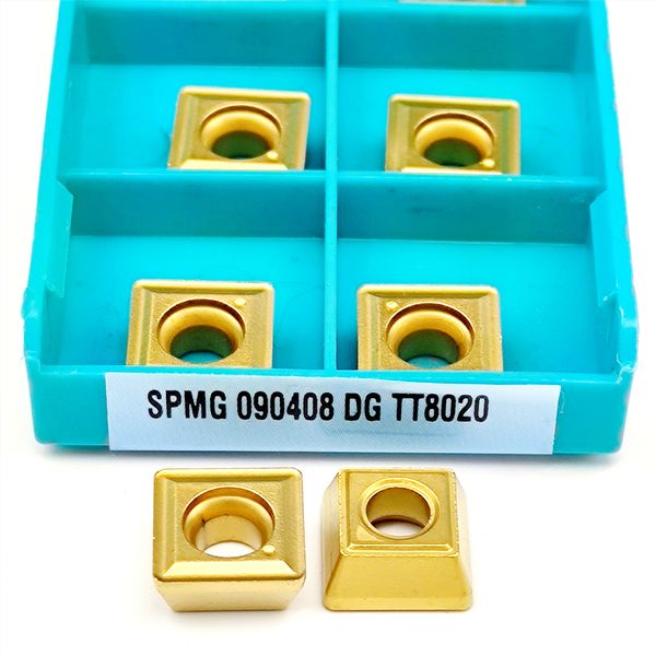 SPMG 090408 DG TT8020 FREE FRUTTORE SPMG090408 10pcs CNC Elaborazione Metal Pazie di tornitura in carbide