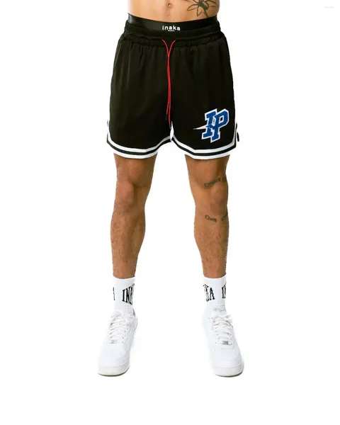 Shorts maschile American Casual Sports Patchwork Quad Pants Summer Basketball Examerated Pattern Beach