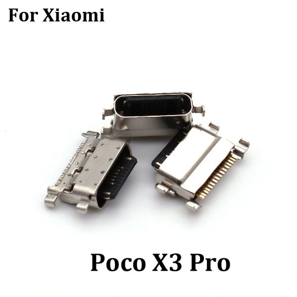 1pcs type c -разъем Micro USB -разъем для Xiaomi Mi Pocophone F1 Poco F1 F2 Pro F3 Poco X3 NFC X2 M2 Pro M3 Порт зарядки