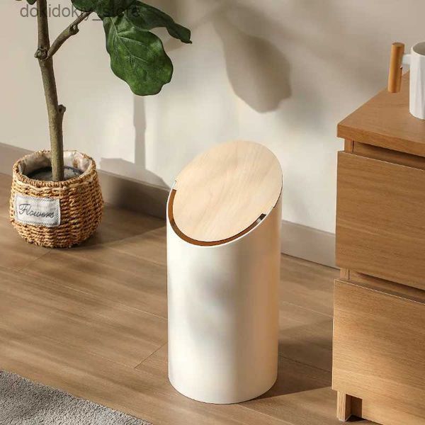 Abfallbehälter Home Livin Room Badezimmer Hih-rade runde einfache lo windcreme wind plastik