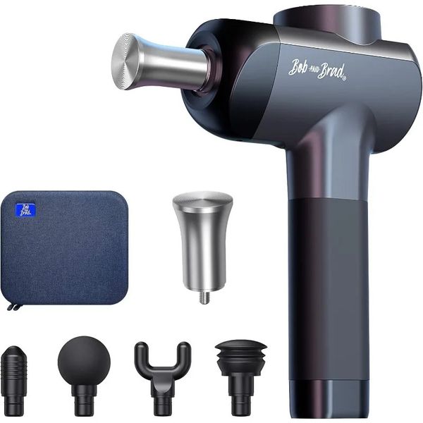 Bob und Brad X6 Pro Massage Gun Deep Gewebe Percussion mit Metallkopf für Kalt- oder Hitze -Therapie 240411