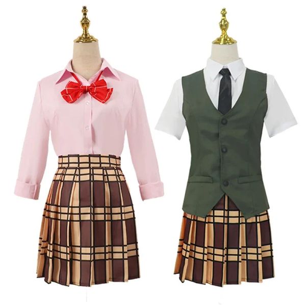 Anime mangá citrus aihara yuzu aihara mei uniforme escolar terno de traje de traje de traje de traje de traje de mulher de traje de halloween