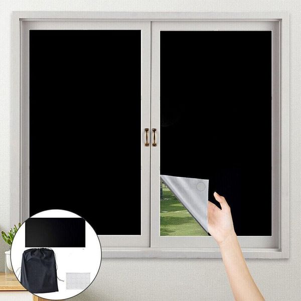 Curta de cortina temporária Bloco UV Curta de viagem térmica Térmica Tampa de Blackout Blackout Blind Window Shade Curtain