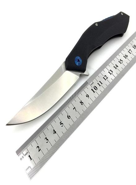 Shirogorov Blue Moon 8cr18mov G10 Ручка 5860HRC складной нож нож для выживания кемпинга 1pcs277a4011530