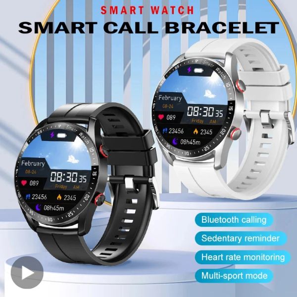 Orologio da orologio da polso collegato smartwatch polso elettronico orologio intelligente per uomini donne orologio digitale fitness sport bluetooth waterproof hand