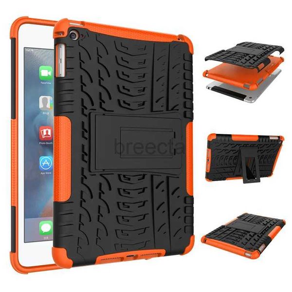 Tablet -PC -Koffer Taschen mit Hochleistungs -Hybridpanzerfall für iPad 10.2 Pro 11 9.7 10.5 Mini 1 2 3 Luft 4 10.9 iPad 10th 9. 8. 7. 6. 5. PC+TPU -Hülle 240411