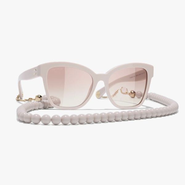 Damen Luxus hochwertige Kette UV400 Resistant 400 Sonnenbrille Designer Klassische Modelle dekorative Sonnenbrille mit hochwertiger Box CH5487