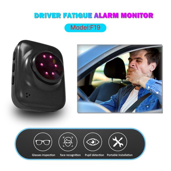 Araç Yorgunluğu Uyarı Alarm Monitör Mikit Monitör GPS Güvenli Sürüş Uyarısı Anti Uyku Monitörü Araba Yüzü Yorgunluk Uyarı Alarmını Okuma