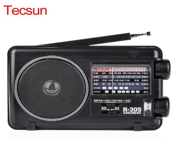 Radio Tecsun R305 Полно группа Digital FM SW Stereo Receiver Grower Disker Music Player Portable5748925