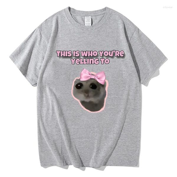 Camicie da donna 2024 CAMPIO SAD KAWAII T-SHIRT T-SHIRT FASHIT COTON TERNO TERNA TEE SHIRT CASA CHUADI