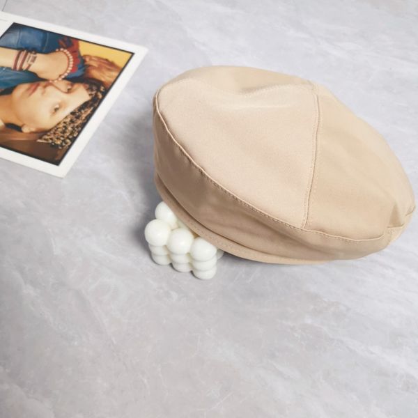 Последний дизайнерский бренд CH/Die Pearl Beret Womens Luxury Beret Cap New Style Lady Spring и осенний капот Caps хорошего качества