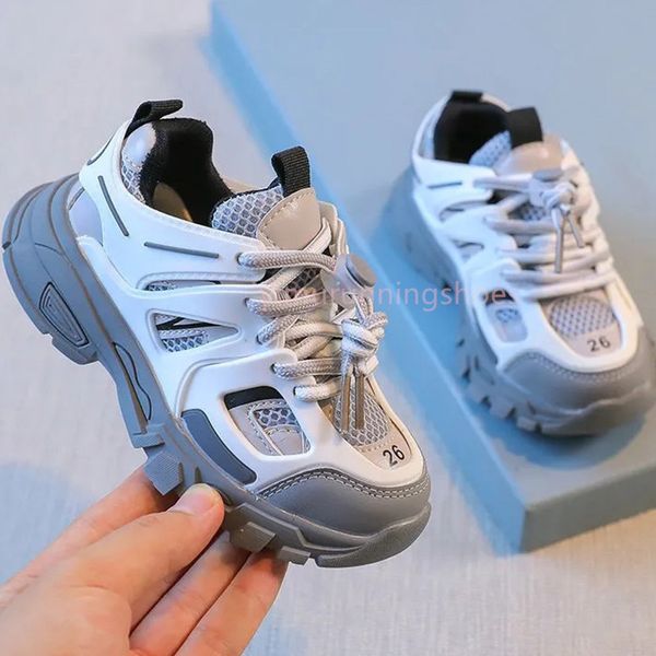 Designer -Sneaker für Kinder - atmungsaktive Schuhe und Mädchenschuhe, ideal für Frühling und Herbst, Youth Casual Trainer, modische sportliche Sneaker für Kleinkinder Y6