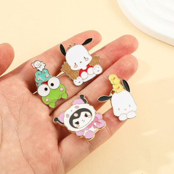 29 colori Kuromi Melody Cupcake Spettaio carino Film anime Giochi Pins Hard smalte raccolgono battitori per backpack backpack da backpack battini