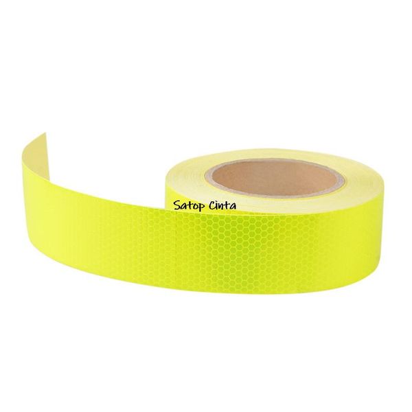 5cm*25m Bike Body Body Reflection Safety Secrethers Aviso de Segurança Refórica Fitas Conspicuity Stickers Film Strip Bicycle Acessórios