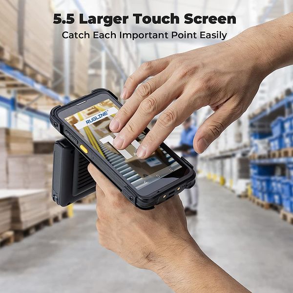 Handheld tragbarer Scanner Android 11 RFID Reader Rugged Storage Management PDA Terminal