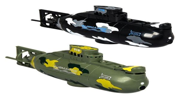 LeadingStar Speed Radio Remote Control Mini RC Submarine Submarine Boat Ship Kids Toy Y2004131151006