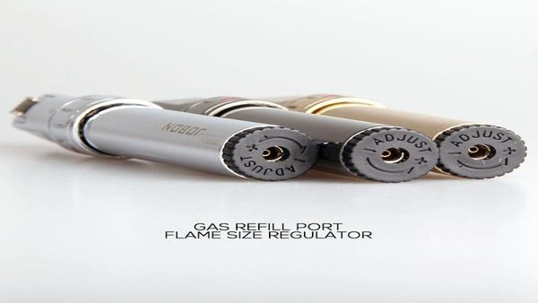 Jobon Creative Butane Leichter schwimmender Flammen Schleifrad Verstellbarer Feuerzeuge Geschenk für Freund9580263