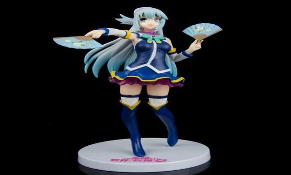 205cm de anime japonês figura konosuba god039s bênção neste maravilhoso mundo konosuba aqua figura pvc ação modelo boneca q06213923462