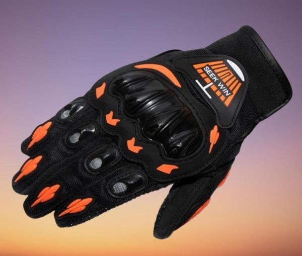 Neue Qualität Motorrad Rennsport -Schutzhandschuhe Grüne Orange rote Farben Motoqueiro Luva Motorrad Motocross Moto Guantes1632265