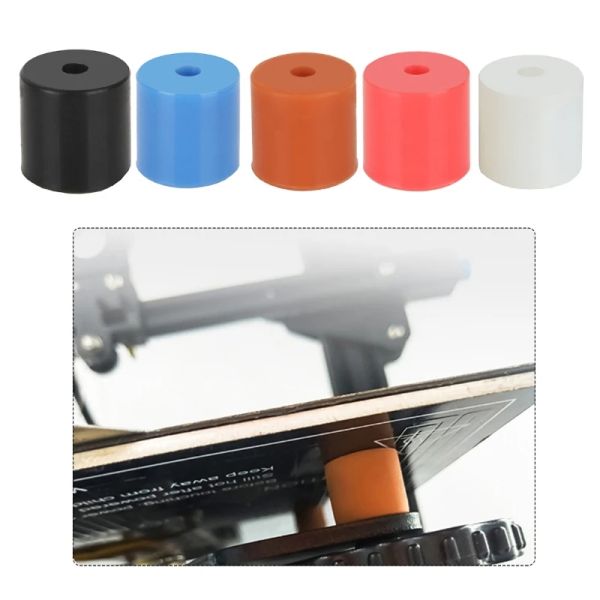 Spacers de silicone de alta temperatura de 4 peças de 4 peças coluna de impressora 3D de campanha quente para camas de acesso 3D Acessórios para CR10 CR10S ENER3