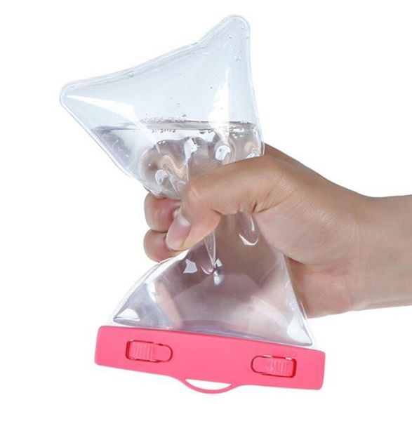 PVC trasparente Traveling Summer Beach Swimming Telefino sacchetti impermeabili Accessori da viaggio da viaggio