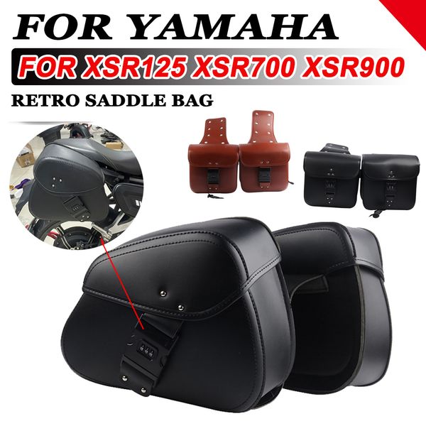 Para Yamaha XSR125 XSR155 XSR700 XSR900 XSR 900 700 Acessórios para motocicletas Bolsa de armazenamento de bolsa de bagagem de bagagem