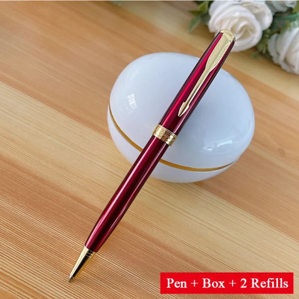 Pens Design Classic Design Metal Ballpoint Penna Blue Ink Business Office Signature Penne