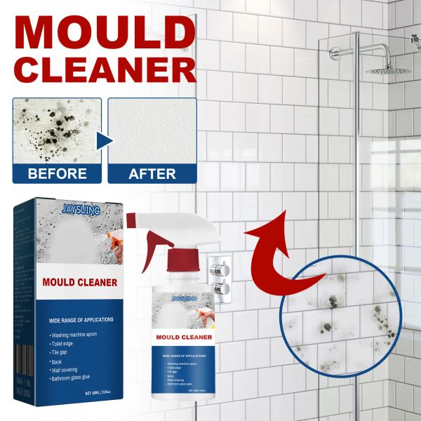 60 ml de limpeza de molde de molde Moldura de molde de molde Limpeza Spray Banheiro Limpeza de cozinha de cozinha eficaz Remoção de spray Limpador de spray