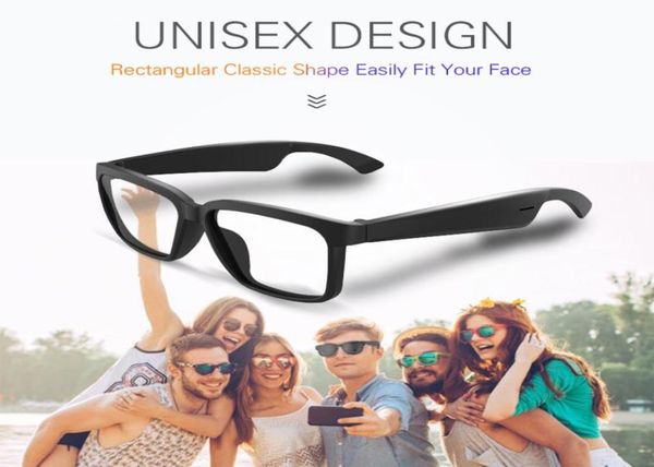Bluetooth Glasses Dokunma Kontrol Teknolojisi Tasarımcısı Gözlük Eller Ücretsiz Güneş Gözlüğü Sürüş Akıllı O1419517