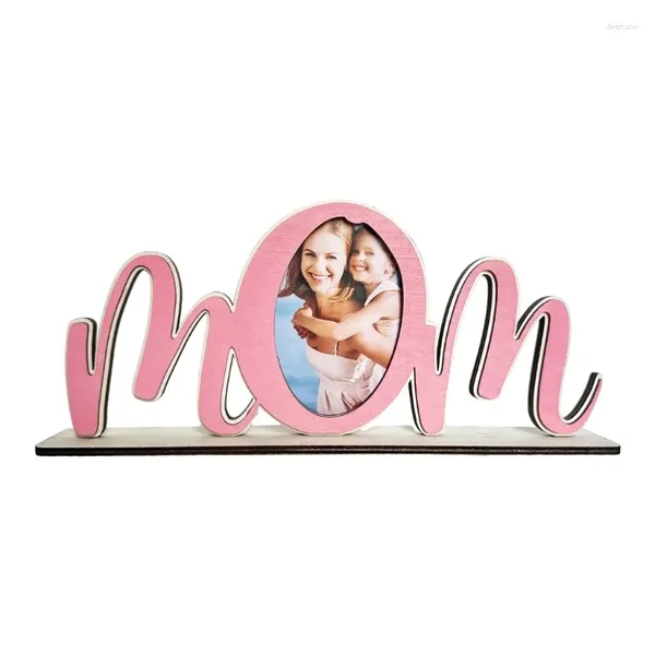 Frame Mamas Wood Lettera Fiamma del regalo per la mamma e Child Are Memory