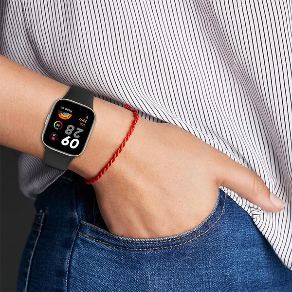 Силиконовый ремешок для xiaomi redmi Watch 3 Smart Watch Accessories замена ремня браслет браслет Correa mi Watch Lite 3 Band