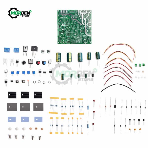 Ajustável 0-30V 0-5A Aprendizagem Power Power Board Tensão constante e da placa de energia atual Acessórios para fonte de alimentação DIY Kit