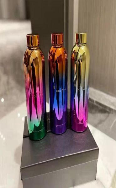 Garrafas de água de designer coloridas