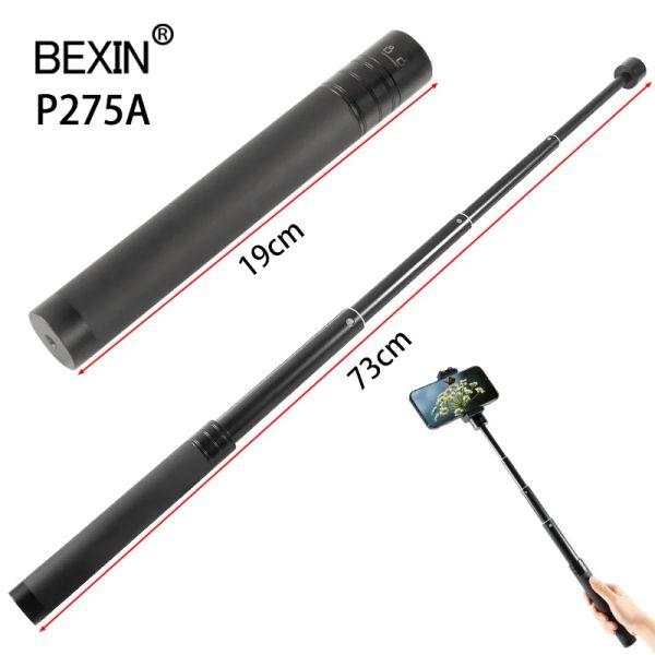 Extensão do tripé de bastões Selfie Stick para DJI OM 5 Osmo Mobile 5 4 3 Câmera Gimbal Feiyu Zhiyun Smooth Moza Mini ISTeady Acessórios