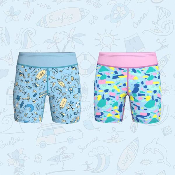 Swimwear's Swimwear Boys Swim Trunks Pantaloni da spiaggia elastici per bambini Shorts neoprene da 2 mm mantengono le ragazze calde che navigano in abiti per le vacanze estate