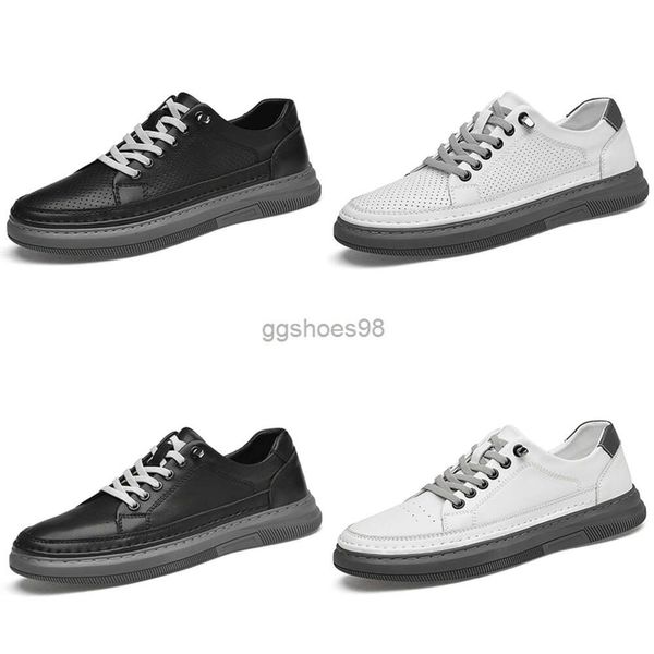 Nuove scarpe casual uomini donne donne bianche maschili buco soft sports sneaker traspiranti quotidianamente