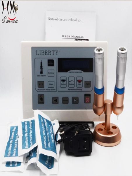 Liberty Peranent Makeup Machine Digita maquiageme definitivamente sobrancelhas permanentes com a linha dos olhos e os lábios para o rosto e Doulbl5234738