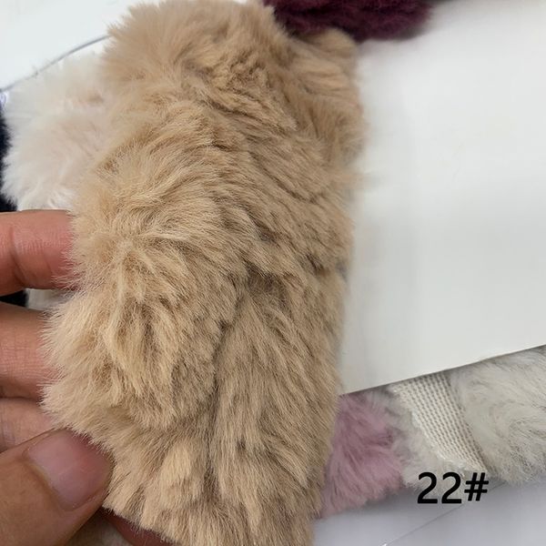 Morbido peluche in peluche Falma in velluto Fallo in tessuto in lana addossata tessuto per lana fai -da -da -te Giova di cucitura Materiale da cucire 25x45 cm
