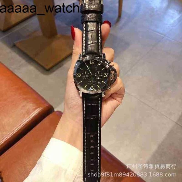 Panerass Watch Fashion Mens Designer für mechanisches Geschäftsband zweite Lauffunktion W3dy Armbandwatch