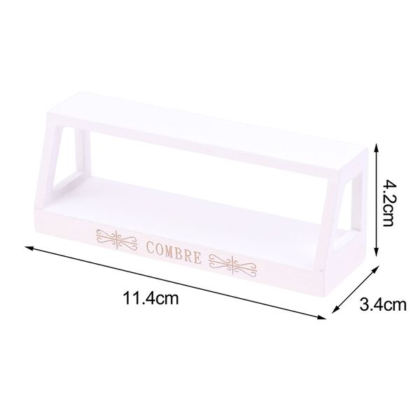 1/12 Dollouse Miniature Bolo Shelf Durável e ecologicamente correto Stand Model Furniture Acessórios para Doll House Decor Kids Toys