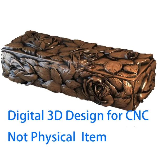 4 Boxen Digital Datei 3D Modell STL Format Relief CNC Artcam Aspire Designs Download